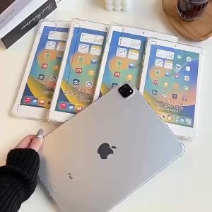 For Xiaomi Redmi Pad 2 SE 9.7 Inch 2026 Protective Case Fall-Proof Airbag Soft Silicone Clear TPU Transparent Tablet Cover