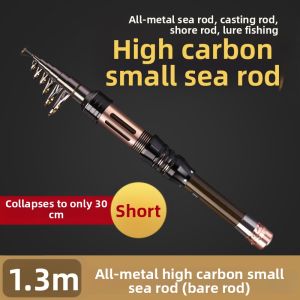 JINGZHANLI | Mini Ultra Hard Fishing Rod Portable Kit
