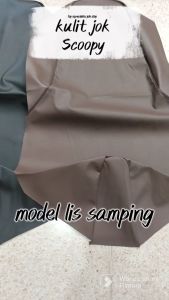 Kulit Jok Scoopy dan Cover Jok Motor Honda