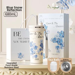Vanow | Insulated Straw Cup High Appearance Large Capacity