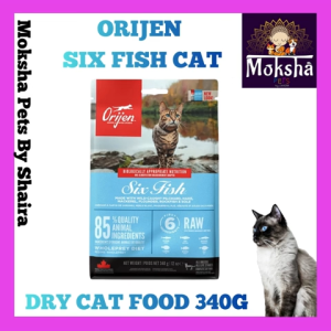 340g Orijen Six Fish Cat - Dry Cat Food