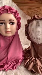 Hijab Baby RAYNA 0 - 7 Tahun Jersey Super Adem