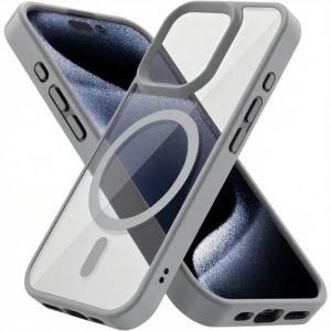 Ultra-Thin Anti-Yellowing Magnetic Case For iPhone 17 Air 12 13 14 15 16 Pro Max Plus Shockproof Hard PC+TPU For Magsafe Cover