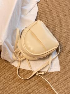 Túi Đeo Vai Nhỏ Màu Kem Dễ Thương Túi Đeo Vai Đôi Phong Cách Hàn Quốc Túi Đeo Vai Đơn Du Lịch Làm Việc Túi Đeo Vai Đeo Vai