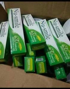 5 pcs NUSMILE (PASTA GIGI HERBAL ALAMI HILANGKAN PLAKBAU MULUTSARIAWAN)