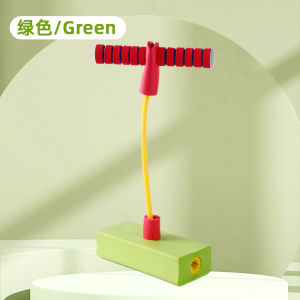 Kids Pogo Stick Frog Jumping Balance Sensory Training Equipment High Jump Student Kids Long Height Fitness Bouncing Macbine