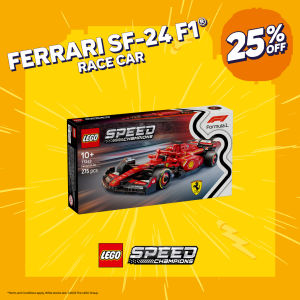 LEGO Speed Champions 77242 Ferrari SF-24 F1 Race Car (275 Pieces) Building Blocks Kids Toy