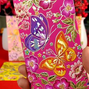 Red Envelopes Chinese New Year 6pcs 6 Styles Lucky Red Money Envelopes for Cash - Design Hong Bao Chinese Red Pocket for Lunar New Year Spring Festival