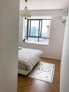 Cool Cartoon Blue Floor Mat