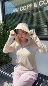 [Full Guard] เสื้อคลุมกันแดด UPF50+ เนื้อสัมผัสนุ่ม มีปีกหมวกบังแดด