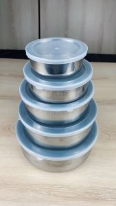 Tersedia Rantang stainless stell 5 susun proteck fresh box dan tutup/rantang beranak 5 susun