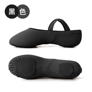 Giày Khiêu Vũ Đàn Hồi Wang Jun 093 Giày Khiêu Vũ Nữ Đế Mềm Lót Vải Chống Mài Mòn Thoáng Khí Chuyên Nghiệp Ballet Giày Khiêu Vũ