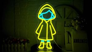 Cartoon Neon Sign USB LED Neon Light for Club Bar Garage Gaming Room Party Kids Bedroom Decoration Birthday Gift Wall Light