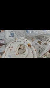360 Degree Rotatable Bibs For Babies Soft 4-Layer Cotton Fabric Baby Bibs With Korean Style Patterns