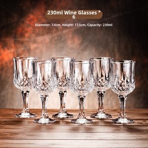 ZHUXI | Crystal Glass Luxury Wine Cup Set