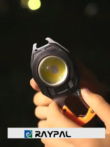 พวงกุญแจไฟฉาย LED มี 12 มัลติฟังก์ชั่น ใช้งานง่าย พกพาสะดวก มินิพวงกุญแจ ไฟฉาย led มีไฟฉุกเฉิน ชาร์จไฟได้ อเนกประสงค์