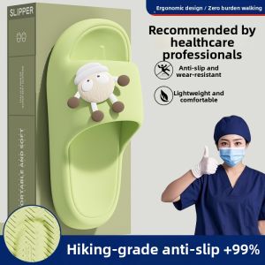 BUYANGSI | Non-slip Soft Bottom Silent House Slippers Summer Indoor