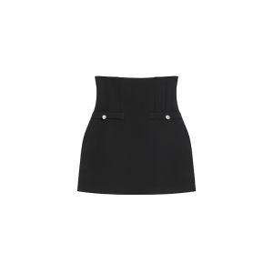 Spring 2025 New High Waist Slimming A-Line Mini Skirt for Women Office Wear Bodycon Half-length Skirts Stylish Business Women