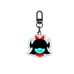 Bandai | for Deltarune Chapter 5 Game Peripheral Seven Colored Flowers Acrylic Keychain Decoration Pendant Cartoon Cute Festival Gift