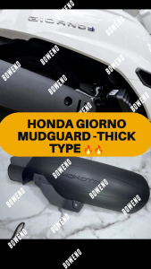 Honda Giorno Mudguard Thick Type Rear Fender Extender Iwas Dumi Anti Splash Guard BojGarageShop