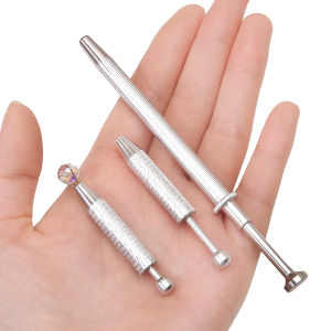 Stainless Steel Screw Ball Beads Gripper Electronic Component Grabber Four Claw IC Chip Extractor Screws Picker Pick Up Pen Repair Hand Tool