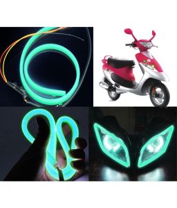 GARAGE ONLINE : SEPASANG- LED ALIS 30 CM ANGEL EYES DIAM WARNA KOMPLIT VARIASI MOBIL MOTOR SEPEDA 12 VOLT