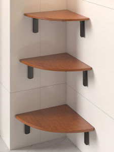 No-drilling Required Corner Kitchen Storage Shelf