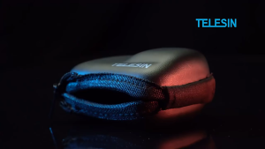 Telesin EVA Pouch Protective Case Mini Storage Bag for GoPro Hero 13 12 11 10 9 8 7 6 5 Black Tas Cover Pelindung Action Camera