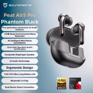 SoundPEATS | Hifi Sound Deep Noise Cancellation Low Latency Earbuds