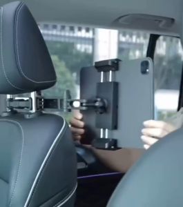 12-20.5CM รถยนต์ บังคับ หมุนได้ 360 ° ที่ยึดเบาะหลัง ส่งจากไทย ที่วางแท็บเล็ต ที่วางโทรศัพท์มือถือ สำหรับ Car Tablet Holder โป๊er Phone Clip