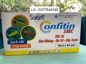 Thuốc trừ sâu  Confitin 18ec ( hộp 50 gói x gói 18ml )