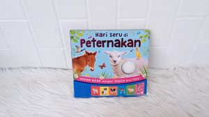 Hari Seru di Peternakan Sound Book dengan touch and feel (6 sounds)