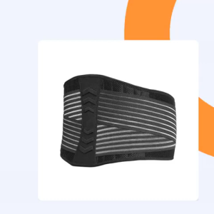 Đai lưng tập gym AOLIKES A-7998 có thanh thép đàn hồi nâng đỡ bảo vệ cột sống sport waist support