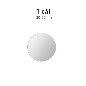 Bộ 5 Tấm Kim Loại Từ Tính Đa Năng Cho Giá Đỡ Điện Thoại Ô Tô Tấm Sắt Đĩa Miếng Dán Gắn Chân Đế Tương Thích Với Xiaomi iPhone