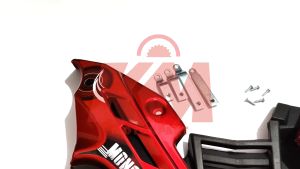 Tutup Engine Byson Cover Mesin Yamaha Byson Merah Hitam Putih Model Transformer