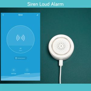 Bardi Smart Home Wifi Siren Loud Alarm Android/iOS Security System