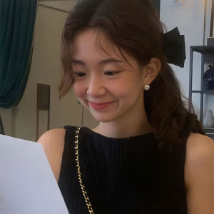 Pure Silver 999 Pearl Earrings Women's Luxury Fashion Jewelry Fresh Out New Style Elegant Feelings Ear Rings Accessories