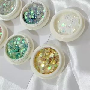 Set kim tuyến nhủ vảy cá siêu sáng 8 hủ chuyên dụng trang trí nail