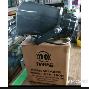 corong speaker oval Narae NSH 180R Suara lantang tampilan elegan