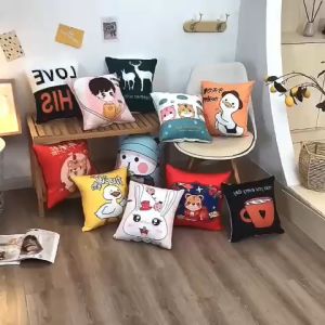 GỐI TỰA LƯNG Ruột Gối Vuông Ruột Gối Tựa Lưng Sofa - Vỏ Đa Dạng Hình Ảnh Vải Bố Xịn Sò - Adu79