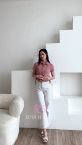 (COD) OH Fashion Tavi Blouse Shirt Wanita #9D53