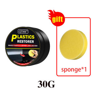 Chất Phục Hồi Nhựa Ô Tô Màu Đen Bóng Chất Làm Mới Da & Nhựa - Chất Phủ Sửa Chữa Làm Sạch Cho Nội Thất Xe Hơi