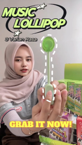 LIANGGUI Permen Musik Lolipop Viral Halal Hadiah Anak & Kantor Limited Edition