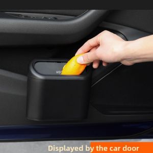 For Ford F-250 Super Duty F-350 F-450 F-550 2023 2024 2025 Car Door Seat Clip Stand Holder Tray Leak-proof Trash Can Accessories