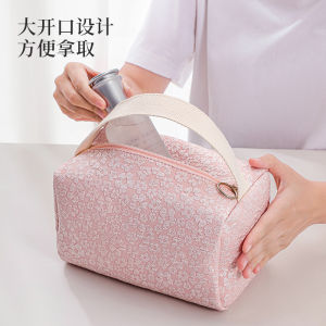 Large Capacity Cosmetic Bag Womens Candy Style Travel Toiletry Storage Portable High End Feeling Network Celebrity New Model