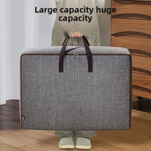 MONLEYTA | Large Capacity Oxford Cloth Foldable Clothes Storage Box Household Wardrobe Clothing Organizer Box Fabric Storage Solution