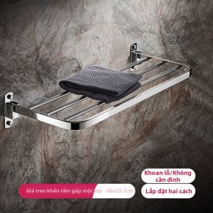 Giá Đỡ Khăn Gấp Không Cần Khoan