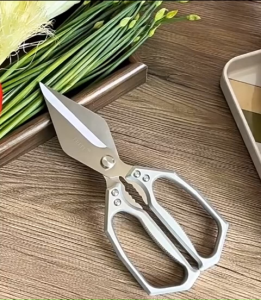 Kéo Cắt Gà Thép SK5 Lưỡi Rộng Không Gỉ Kéo Nhà Bếp Chuyên Dụng Cắt Gà Vịt Thịt