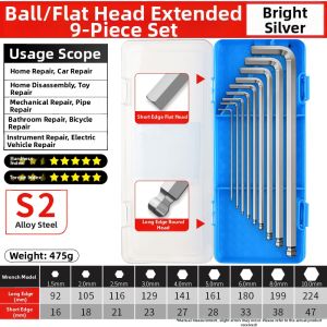 XINGONG | Extended Ball End Hex Key Set