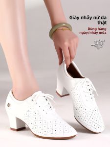 WUNUO | Genuine Leather Soft Bottom Dance Shoes For Various Dances